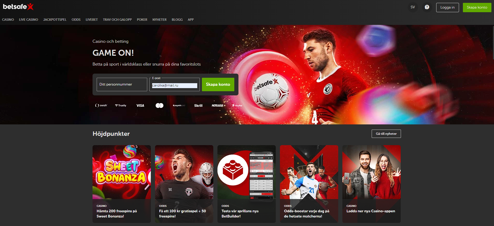 Betsafe slide1